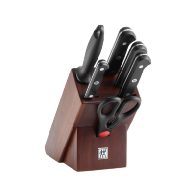 36134-009-0 Zwilling Gourmet Set de 6 Cuchillos & Bloque