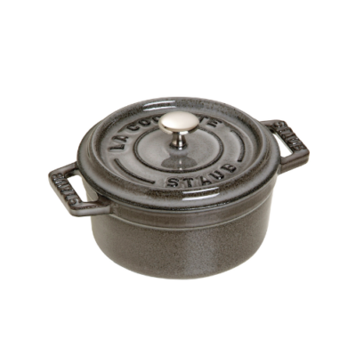 STAUB LA COCOTTE Olla mini Cocotte con Tapa 10 cm, Hierro Fundido