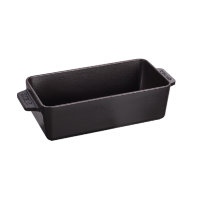 STAUB SPECIALTIES Molde para Pan Rectangular Negro, Hierro Fundido